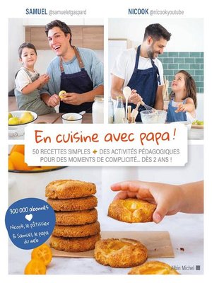 cover image of En cuisine avec papa !